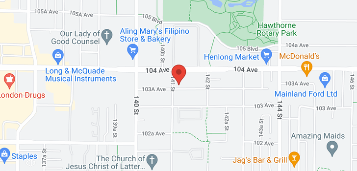 map of 47 14111 104 AVENUE